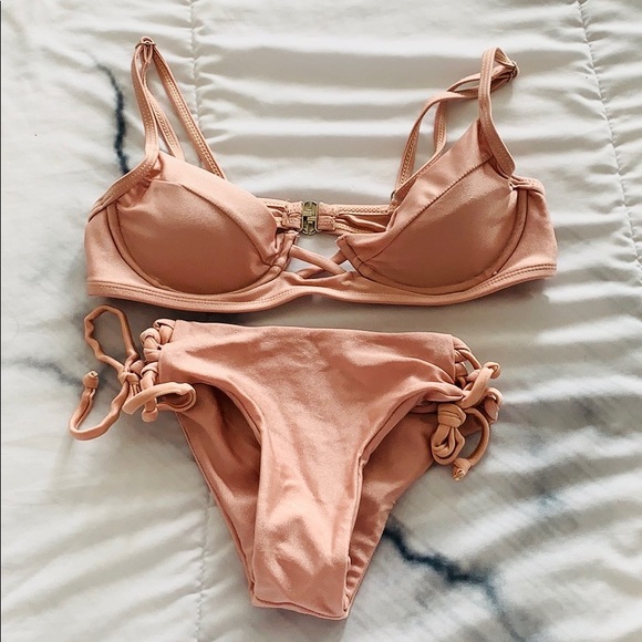 Zaful Other - NWOT Pale Pink Bikini Never Worn